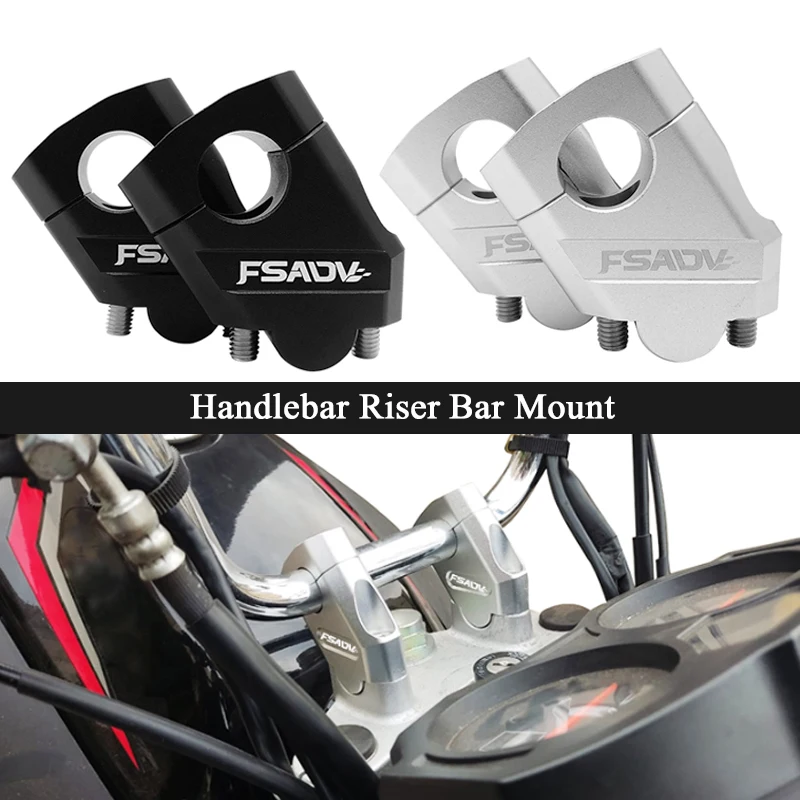 22Mm Manubrio Riser Bar Mount Morsetto Maniglia Misura Per Bmw R850R F800St R 850R F800 St F 800St R850 R R 850 R F 800 St Moto