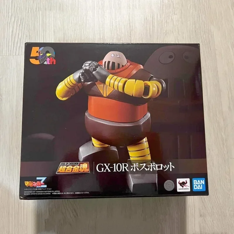 In Magazzino Original Bandai Spirits Soul Of Chogokin Gx-10R Boss Borot Mazinger Z 12Cml Action Figures Mode Toys Collection Gifts