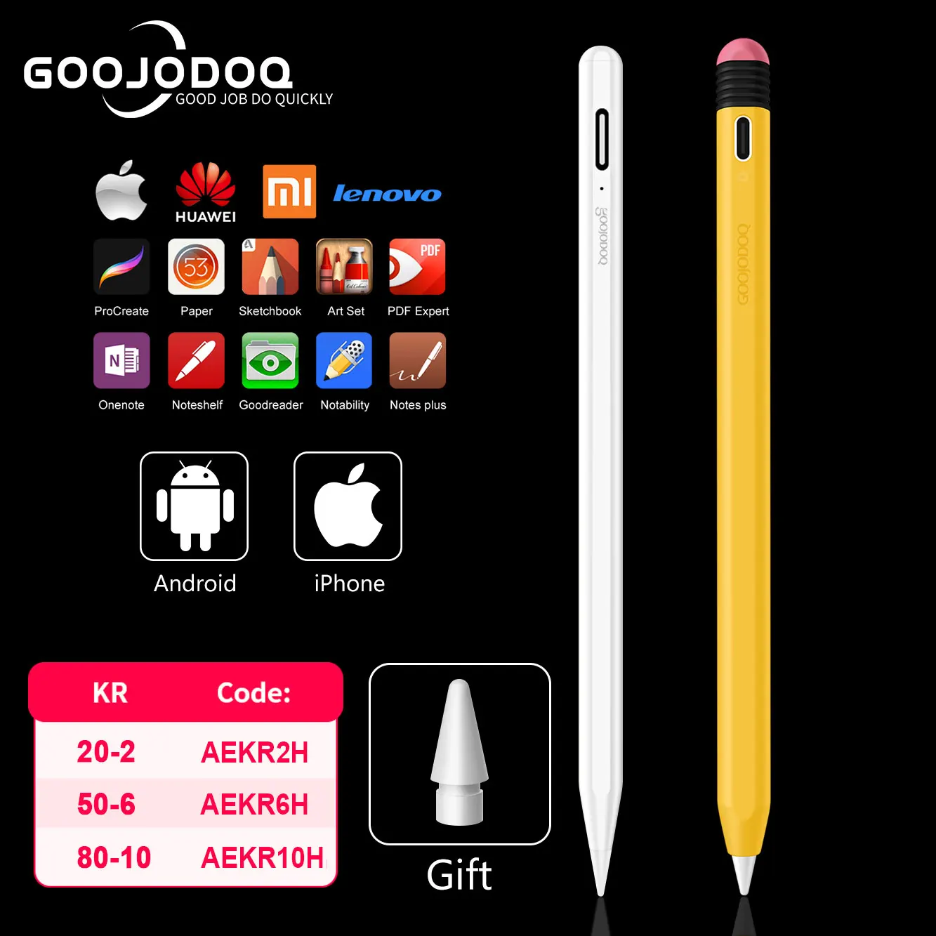 Penna Stilo Universale Per Android Ios Tablet Pen Per Apple Pencil 1 2 Touch Pens Pencil Per Ipad Xiaomi Huawei Phone