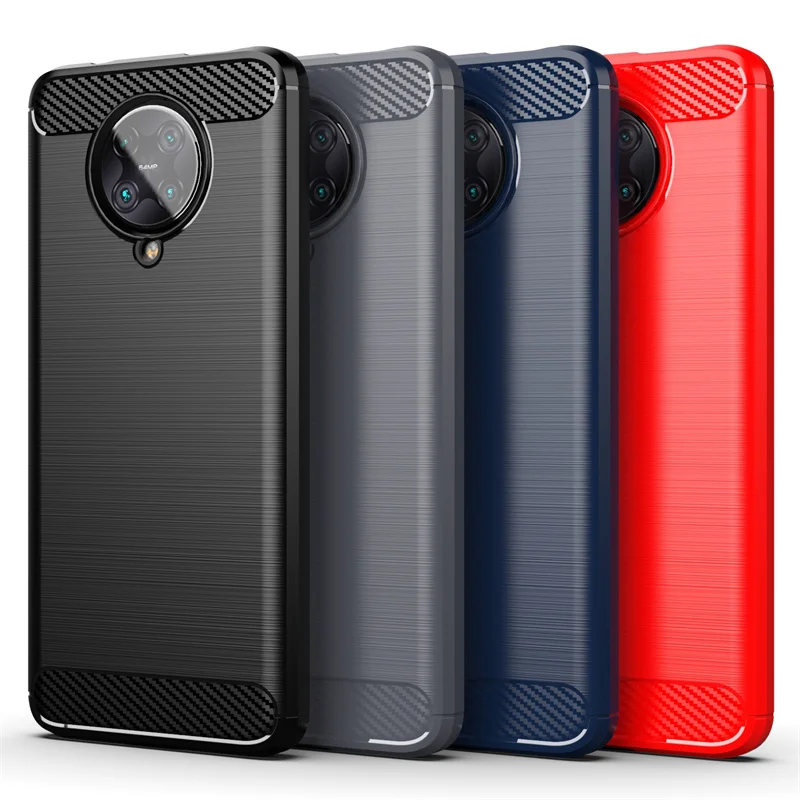 Per Cover Xiaomi Poco F2 Pro Custodia Per Poco F2 Pro Coque Armor Back Soft Antiurto Phone Bumper Cover In Tpu Per Poco F2 Pro Fundas