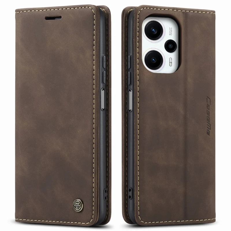 Custodia Magnetica Flip Per Xiaomi Poco F5, X5 Pro, Cover Magnetic Flip Wallet Phone Case Poco X5 Pro 5G