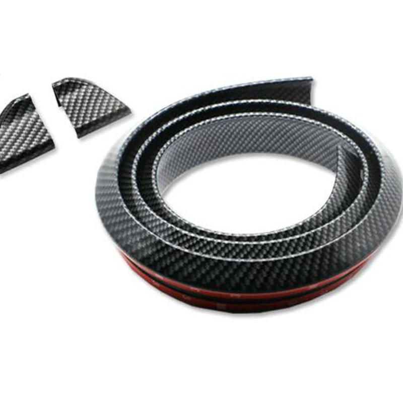 A1 S1 S-Line Rs1 Universele Spoiler Auto Sticker 1.5M Car-Styling 5D Carbon Rubber Tail Wing Solderen Fai Da Te Refit Per Audi