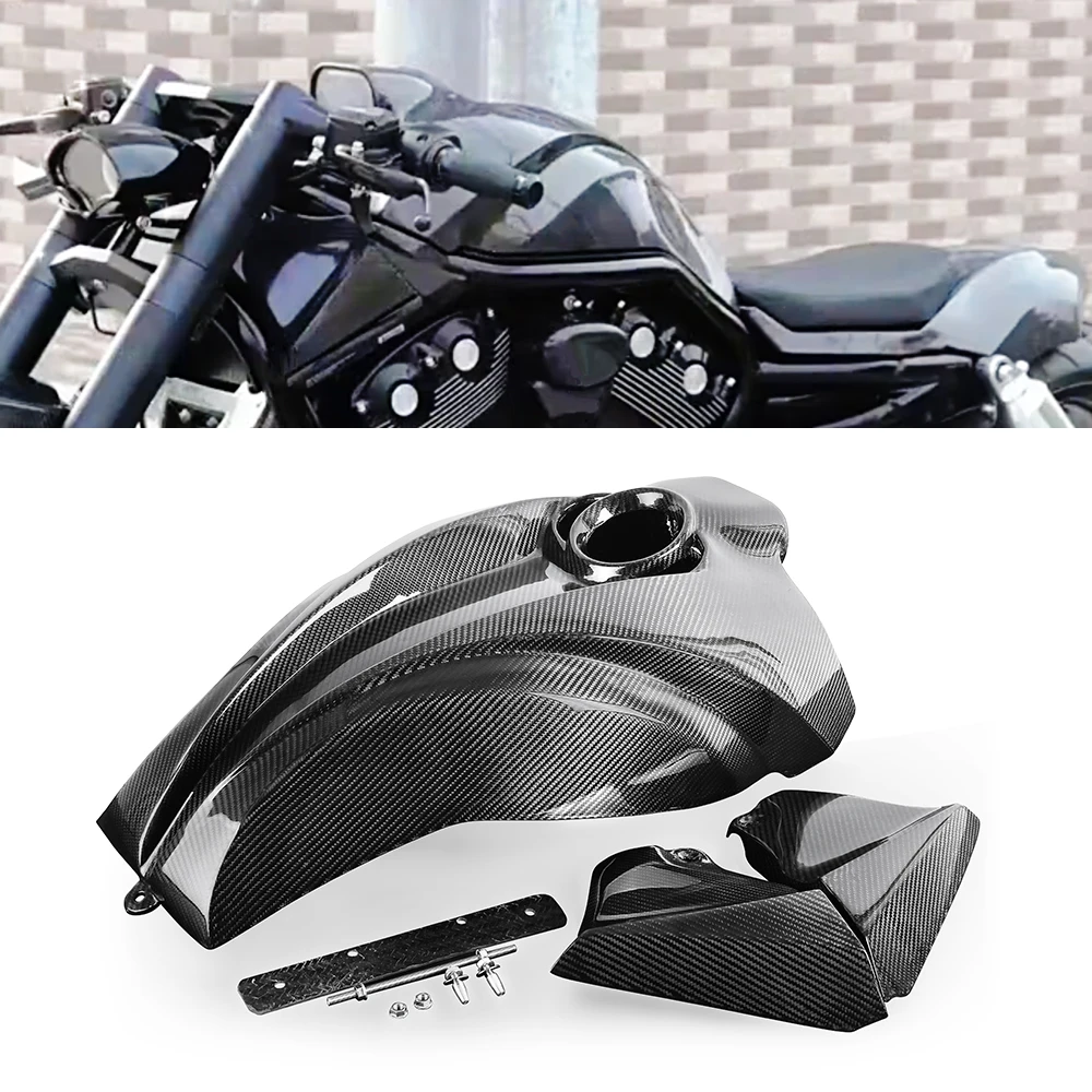 Kit Carenatura Coperchio Airbox Airbox Moto In Fibra Di Carbonio Per Harley V-Rod V Rod Vrsc Vrscdx Muscle Nightrod 2002-2017