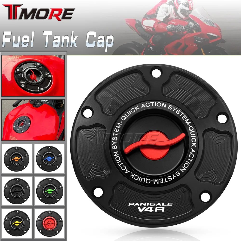 Tappo Serbatoio Carburante Gas Moto Per Ducati Panigale V4R Panigale V4R Accessori In Alluminio Cnc Coperchio Airbox Gas Olio Anteriore
