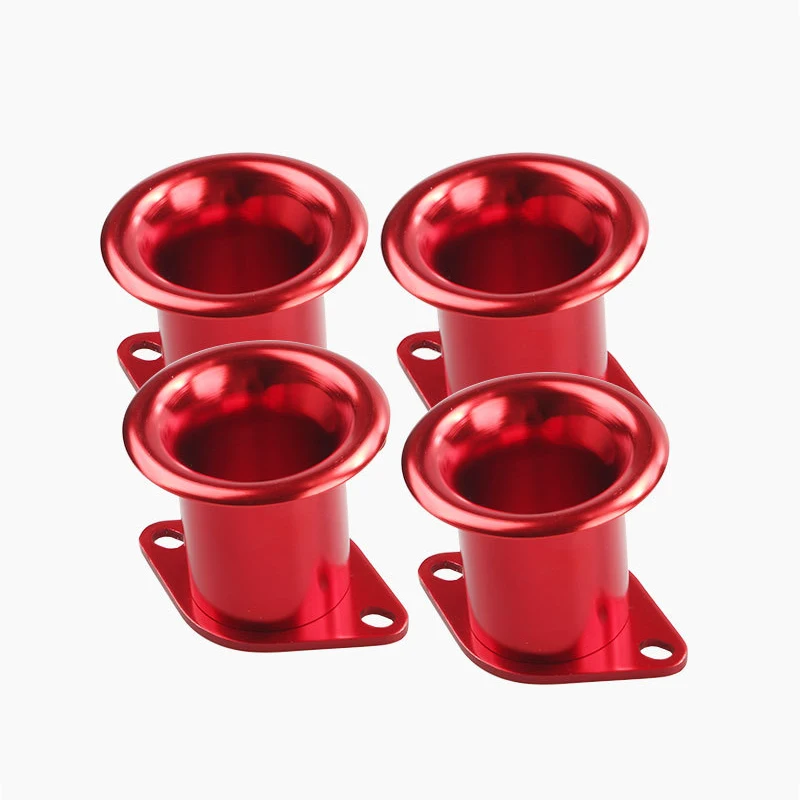 1 Pz Velocity V-Stacks Airbox Aspirazione V Stack Alluminio Air Horn Imbuto