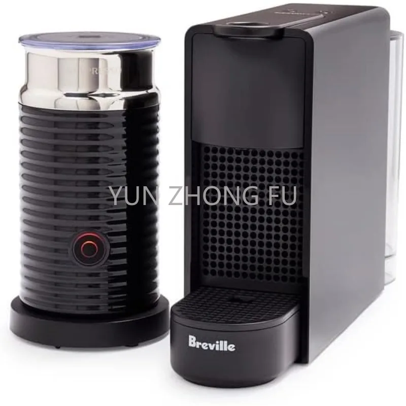 Breville Con Montalatte, 20.3 Floz, Piano Nero Nespresso Essenza Mini Espresso Machine By