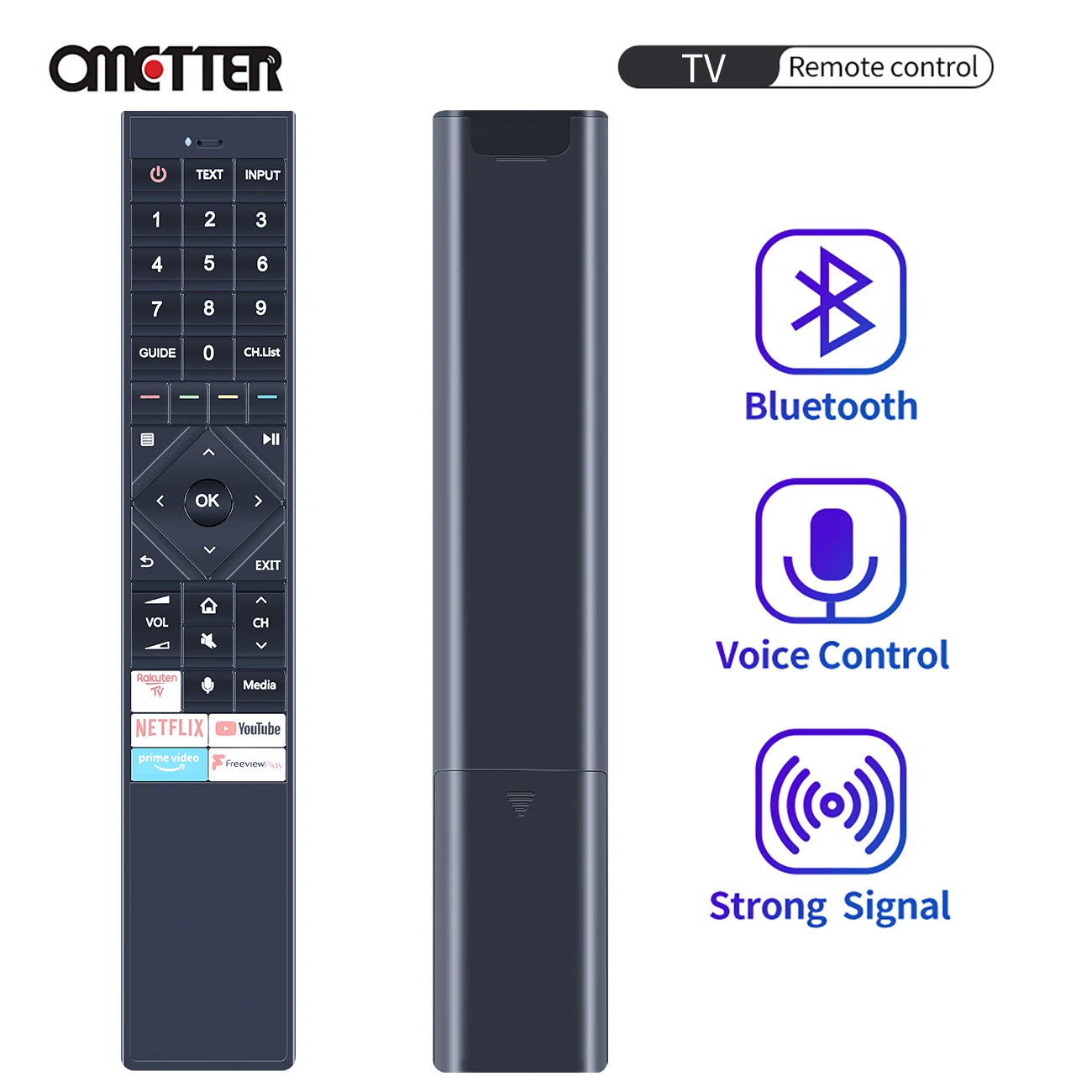 Nuovo Telecomando Vocale Per Hisense Erf3A72 Muslimerf3A70 65 U7Qf 4K Proiettore Laser Uhd Led Hdtv Android Tv