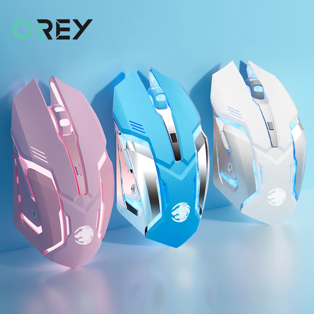Mouse Da Gioco Wire Silent Mause Ergonomico 4 Tasti Mini Mouse Magico Retroilluminato Per Computer Portatile Pc Gamer Mouse Silenzioso Regalo Per Raga