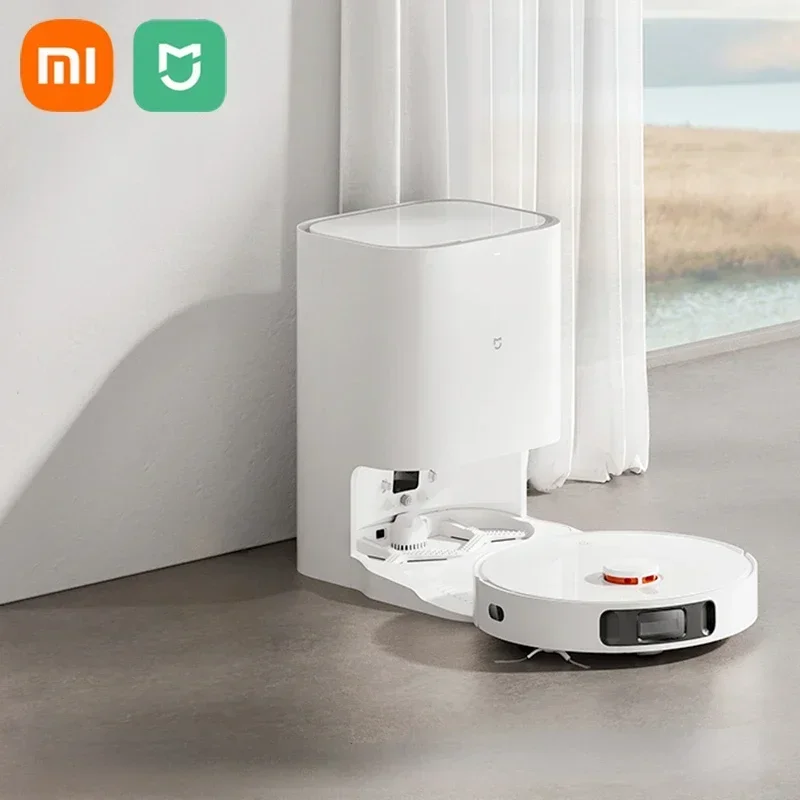 Xiaomi Mijia Robot Autopulente Aspirapolvere 2 Pro Robot Per La Pulizia Della Casa Intelligente 4000Pa Strumenti Per La Pulizia Smaltimento Sporco Nav