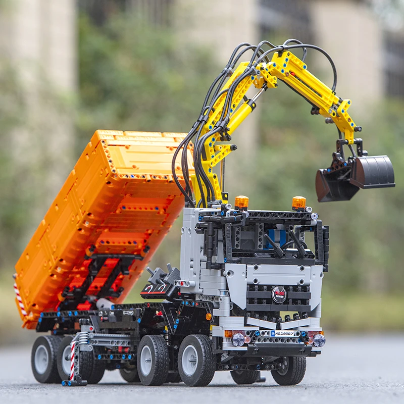 Mold King Tech Telecomando Camion Mercedes Arocs App Auto Motorizzata 3245 Pezzi Blocchi Di Costruzione Mattoni Giocattoli Per Bambini Regali Di Compl