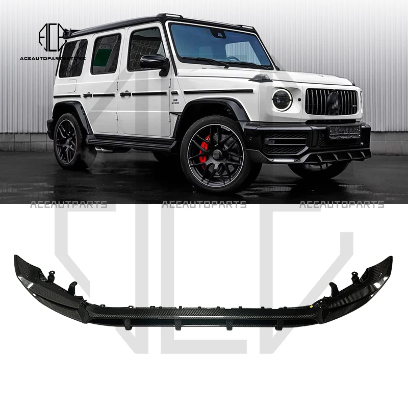 Paraurti Anteriore Del Carro G In Fibra Di Carbonio Stile Tc Per Mercedes Benz Classe G W464 Amg G63 Labbro Anteriore