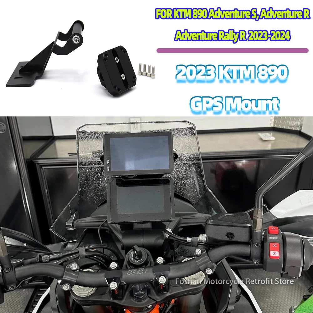 Per Ktm 890 Adventure S R Adventure Rally R Accessori Per L'Installazione Del Motociclo 2023 2024 Ktm 890 Supporto Gps Nuove Parti