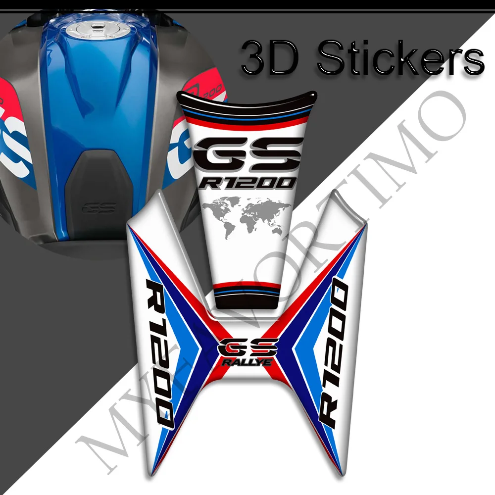 Adesivi 3D Decal Protector Per Bmw R1200Gs R1200 R 1200 Gs Lc Rally Rally Handshield Kit Deflettore Vento Ginocchiera Tankpad