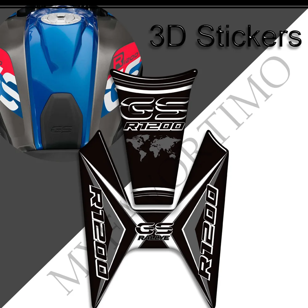 Handshield Wind Deflector Kit Ginocchiera Tankpad Adesivi 3D Decalcomania Protector Per Bmw R1200Gs R1200 R 1200 Gs Lc Rallye Rally