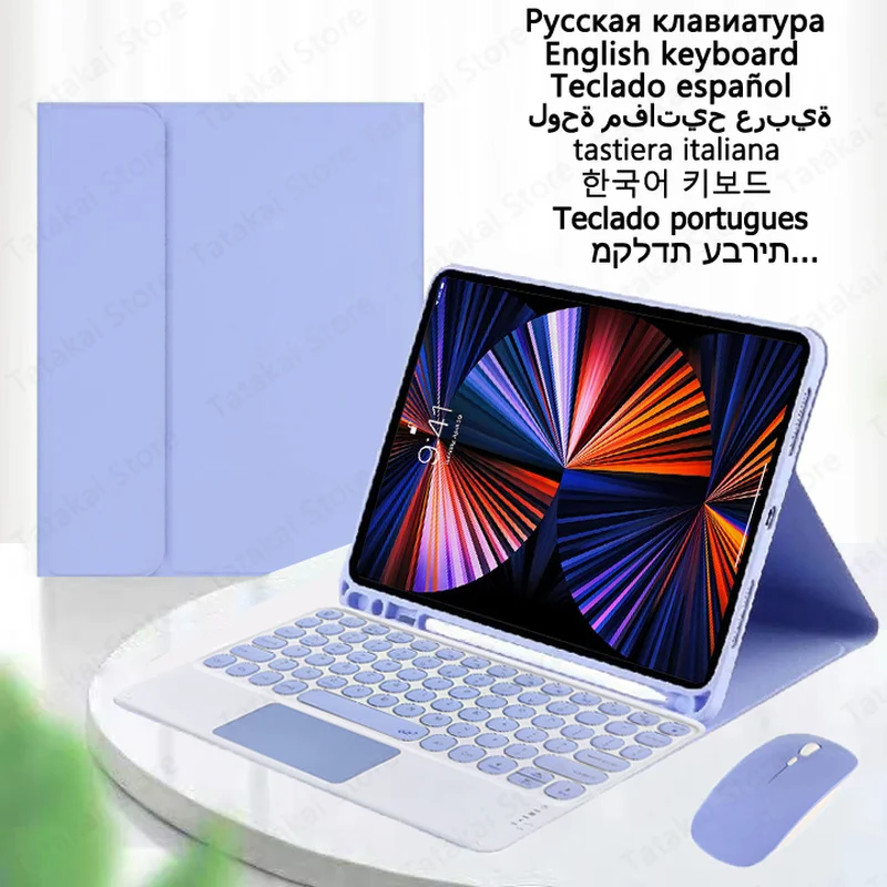 For Ipad Air 2 Case Air 1 Pro 9.7 Touchpad Keyboard Case For Teclado Ipad 6 Generation Case 5Th Gen 9.7 2018 2017 2016 Keyboard