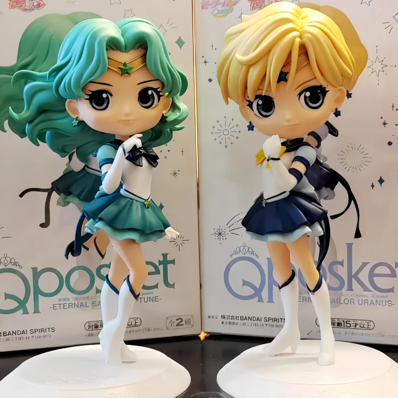 Prettyangel - Genuine Banpresto Q Posket Qposket Sailor Moon Cosmos The Movie Eternal Sailor Neptune Collection Figure Model Toy