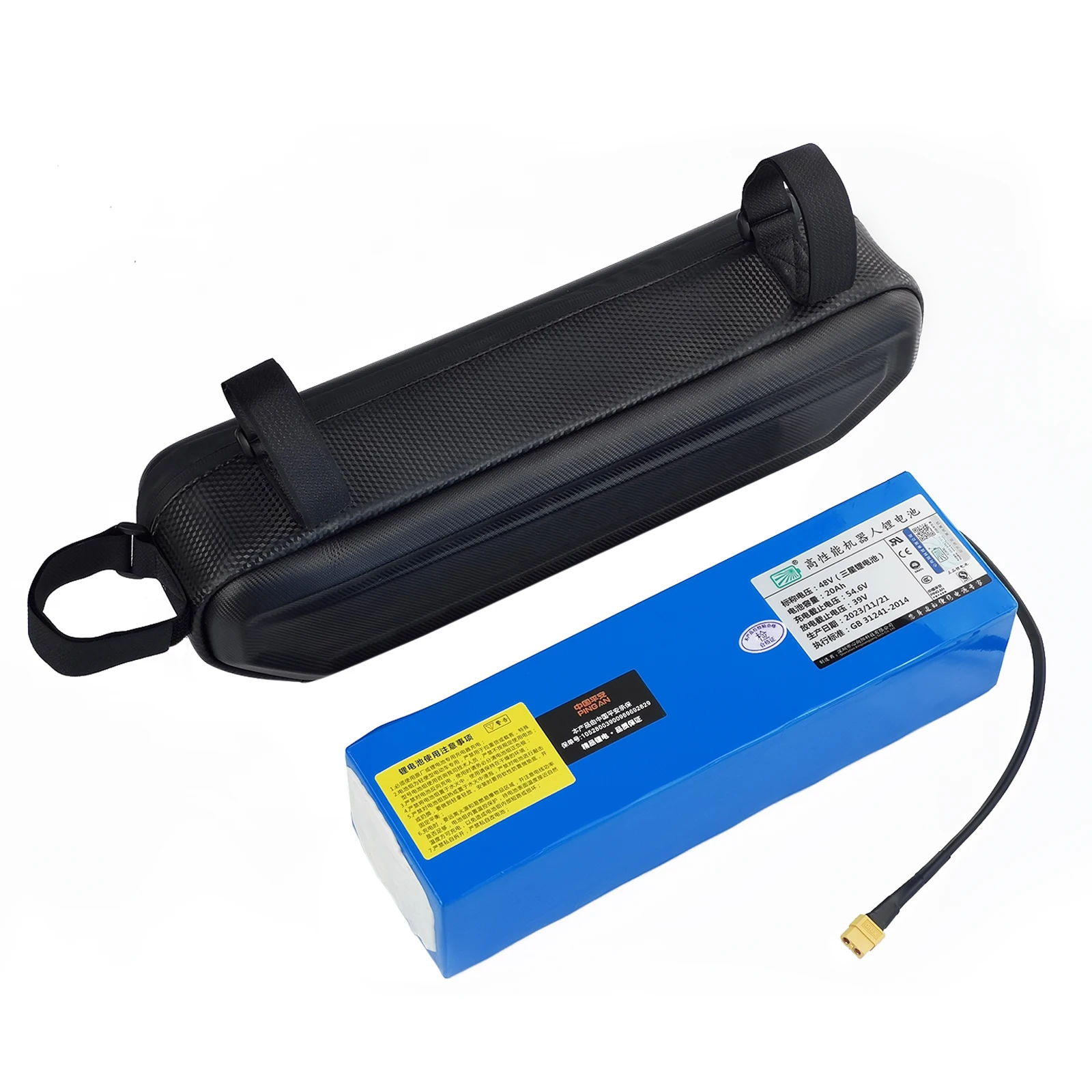 Batteria Ebike 48V 21700 Samsung/Lg Cell 52V 36V Triangolo 20Ah 25Ah Capacità 1500W 1000W Motore Bafang Super Potente 21700 Akku