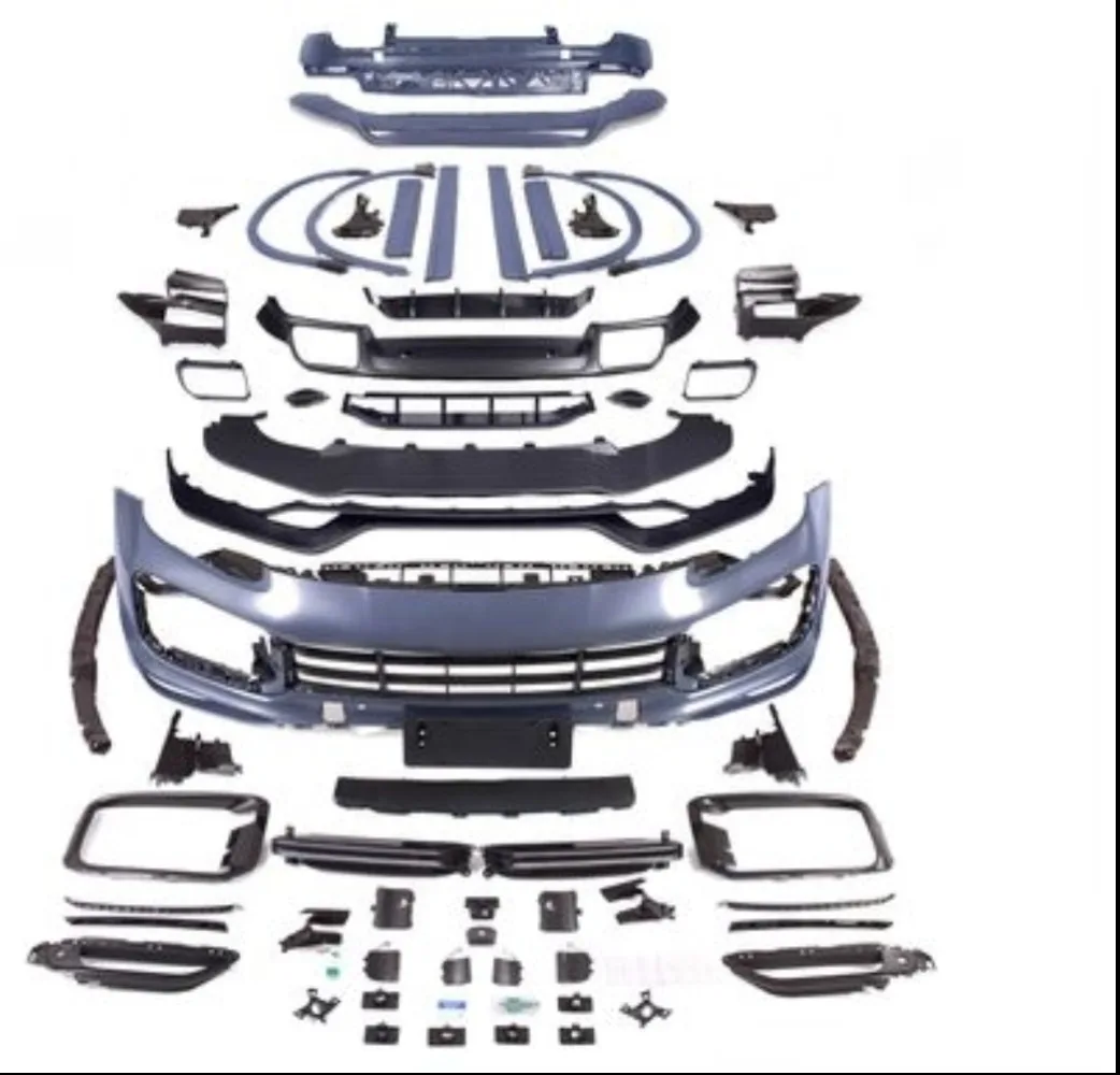 Kit Carrozzeria Paraurti Anteriore Posteriore Per Porsche Cayenne Modificato Turbo Surround Techart Corporation Labbro Anteriore Posteriore