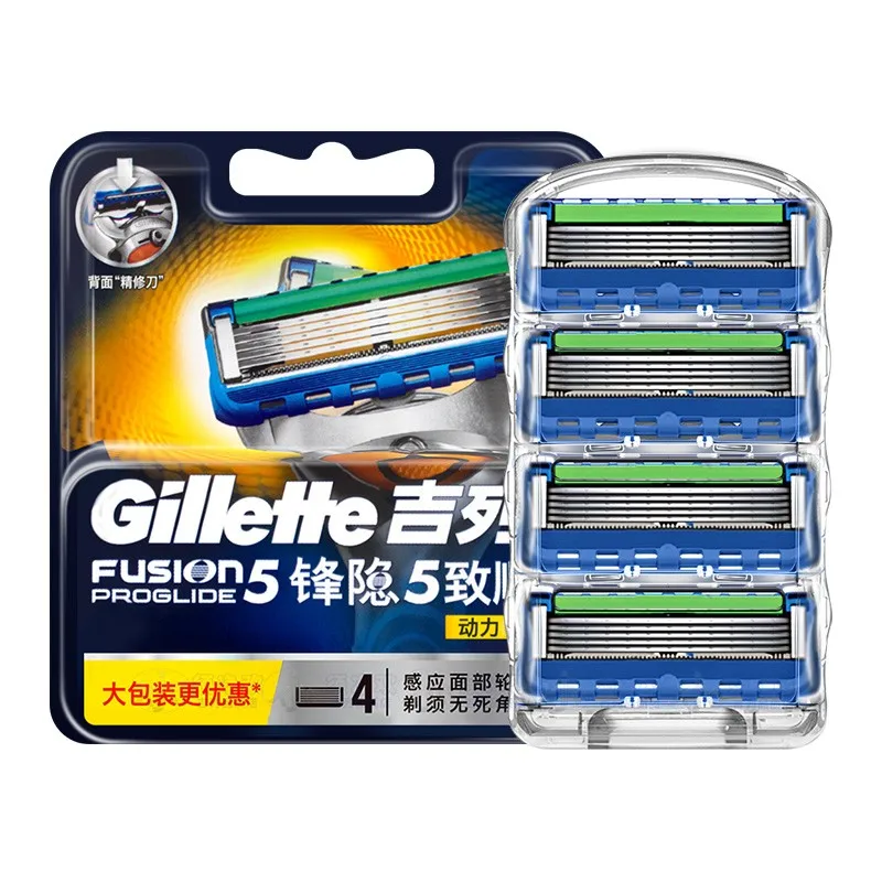 Gillette Fusion 5 Proglide Power Lama Di Ricambio Per Lama Di Rasoio Per Barba Da Uomo Rasatura Viso Depilazione Lama Di Sicurezza Affilata Come Un Ra
