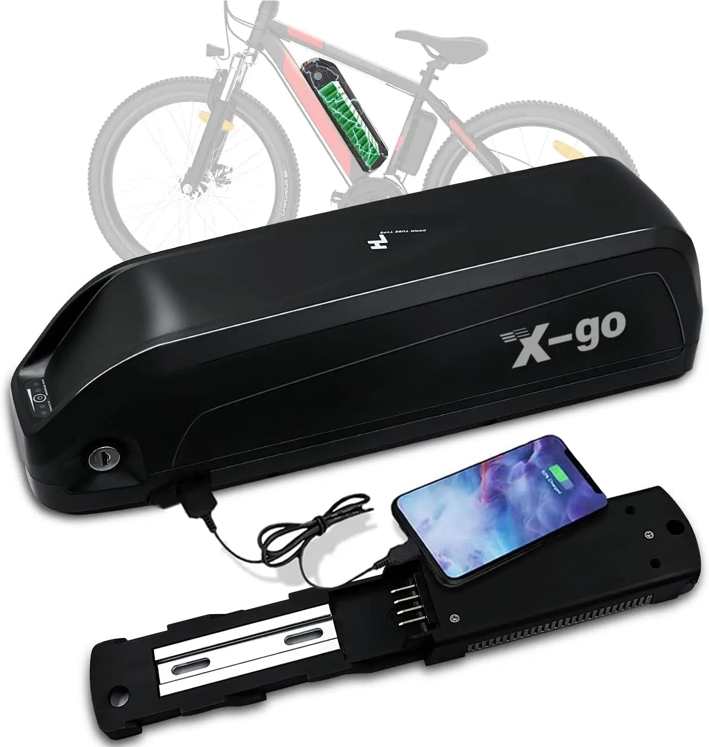 Bateria Bicicleta Electrica 48V 13Ah Batteria Agli Ioni Di Litio Ebike 48V Con 30A Bms Per 250W 500W 750W 1000W Motore Hailong 48V 30Amp