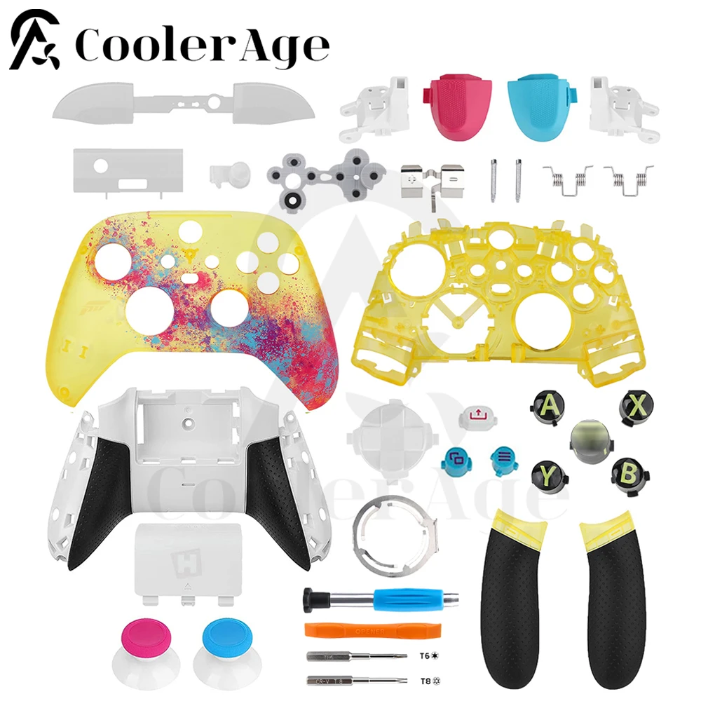 Per Xbox Forza Horizon 5 Limited Edition Limited Edition Controller Wireless Sostituzione Alloggiamento Shell Set Senza Controller