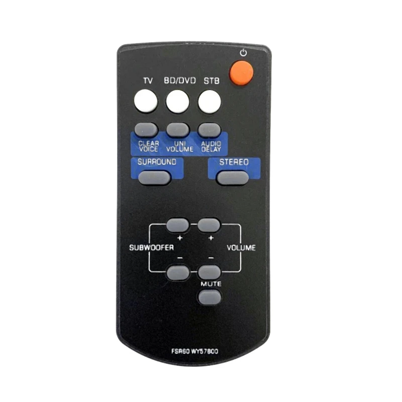 Fsr60 Wy57800 Sostituzione Telecomando Per Yamaha Amplificatore Yas101 Yas101Bl Yas-101 Yas-101Bl Wy578001