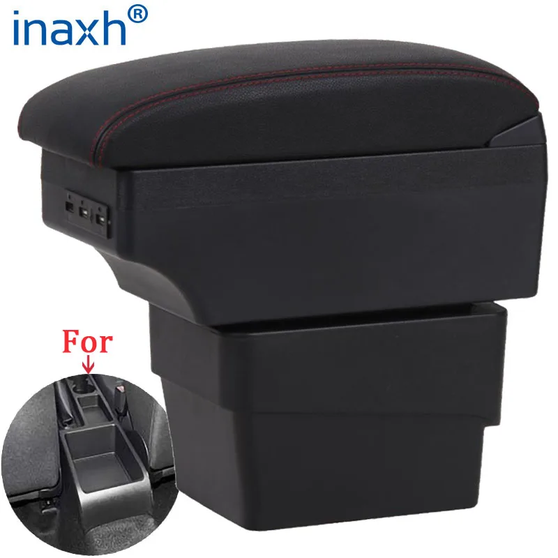 Per Bracciolo Skoda Octavia Per Skoda Octavia Mk3 A7 2014-2017 Scatola Bracciolo Auto Parti Di Retrofit Scatola Di Immagazzinaggio Accessori Auto Usb