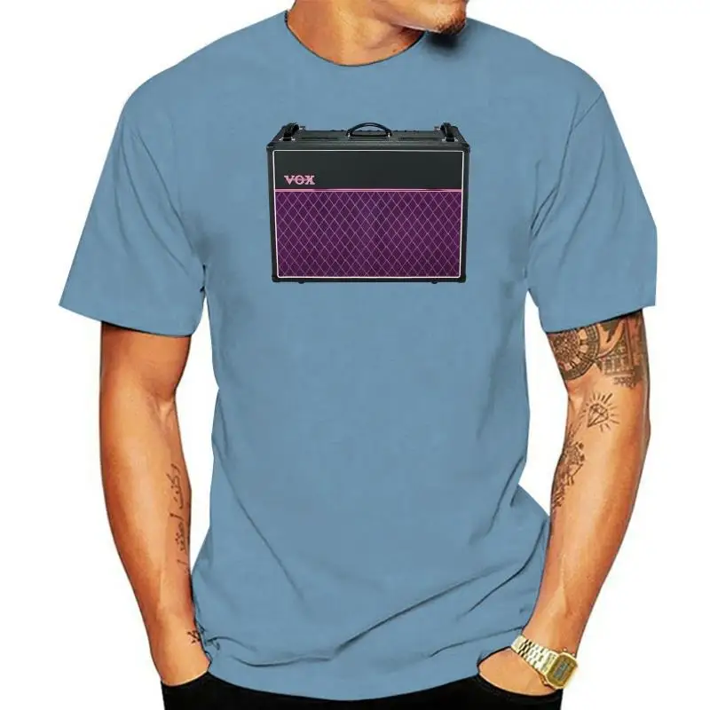 Vox Ac30 Amplificatore Chitarra T-Shirt Unisex Totte Le Tagine Colori