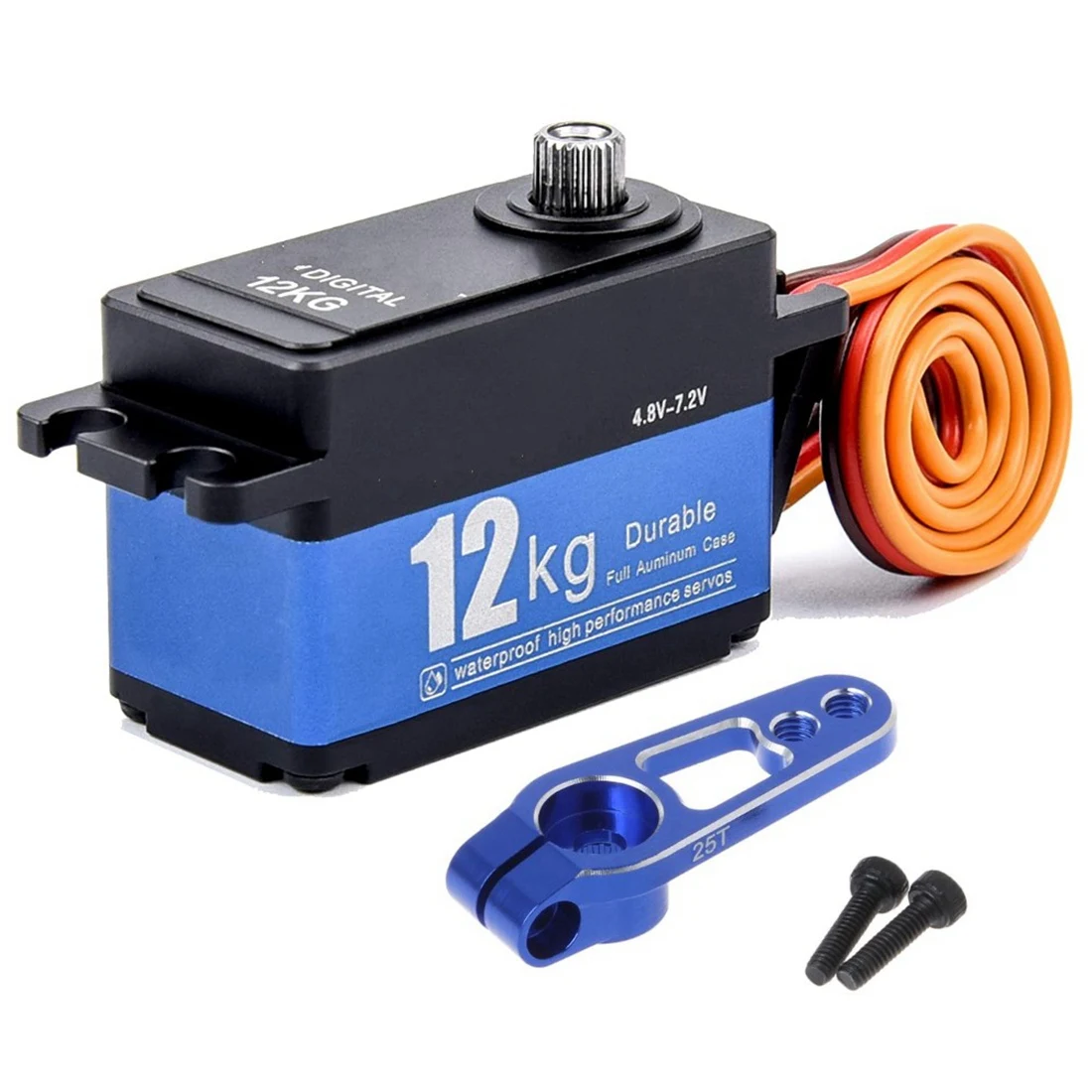 12Kg Metal Gear Low Profile Servo Digitale Per 1/10 On-Road Touring Drift Car 3Racing Sakura D5 Mr Hpi Tamiya Kyosho