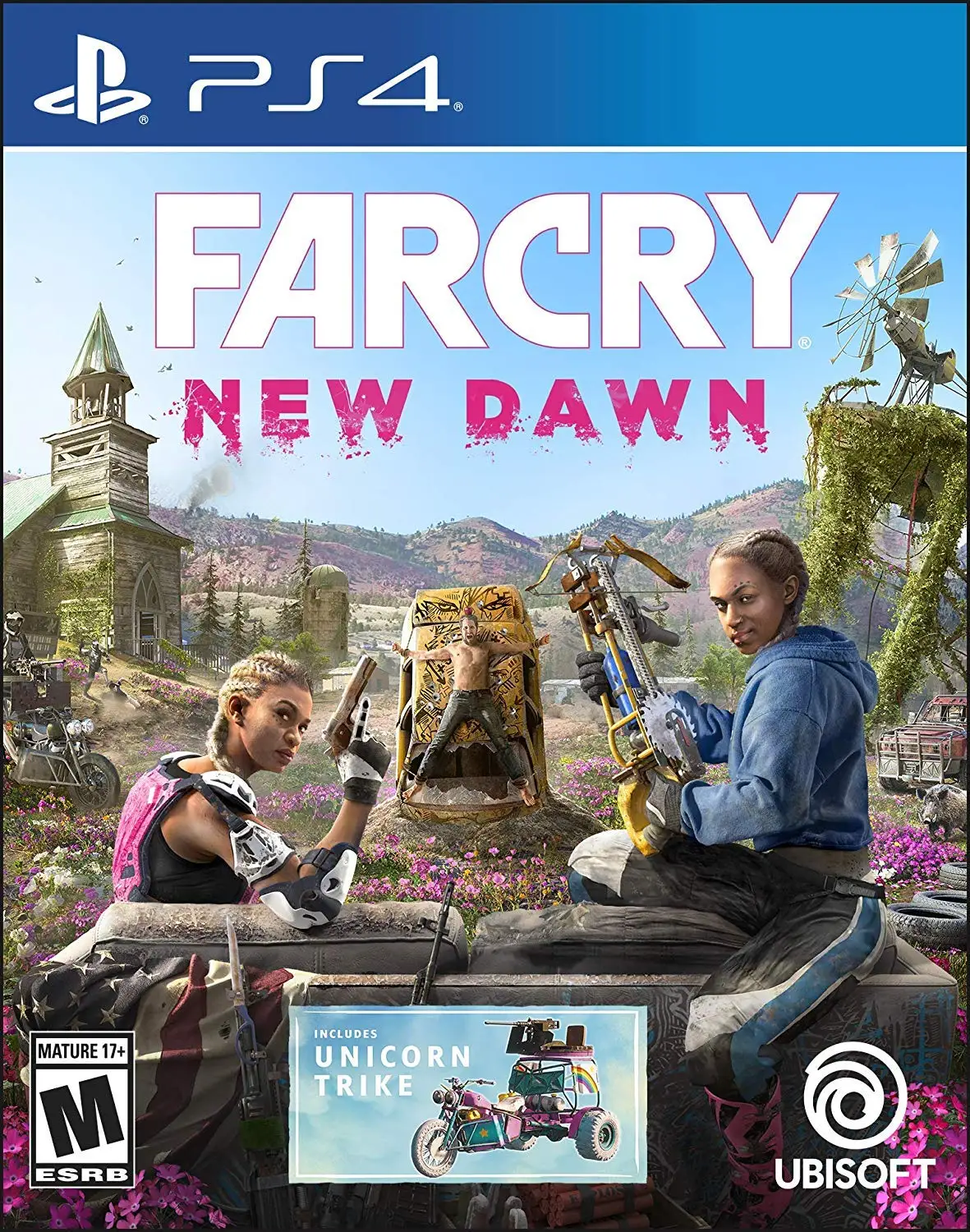 Far Cry New Dawn Ps4 Per Playstation 4 Versione Disco Controllo Videogiochi Console Gaming Station Console Gamepad Command Console Di Gioco