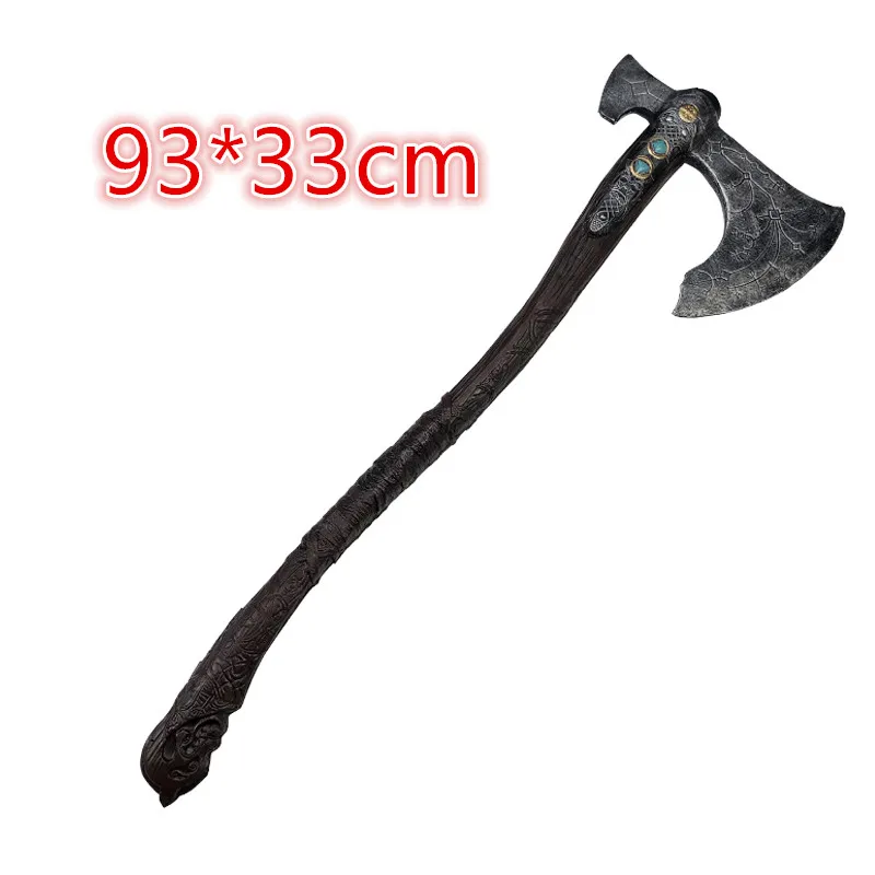 God Of War 4 Cosplay War Beast Ghost Axe 1:1 Prop Leviatano Arma Gioco Di Ruolo Cos Pirate Ghost Axe Pu Prop Model Toy Arma