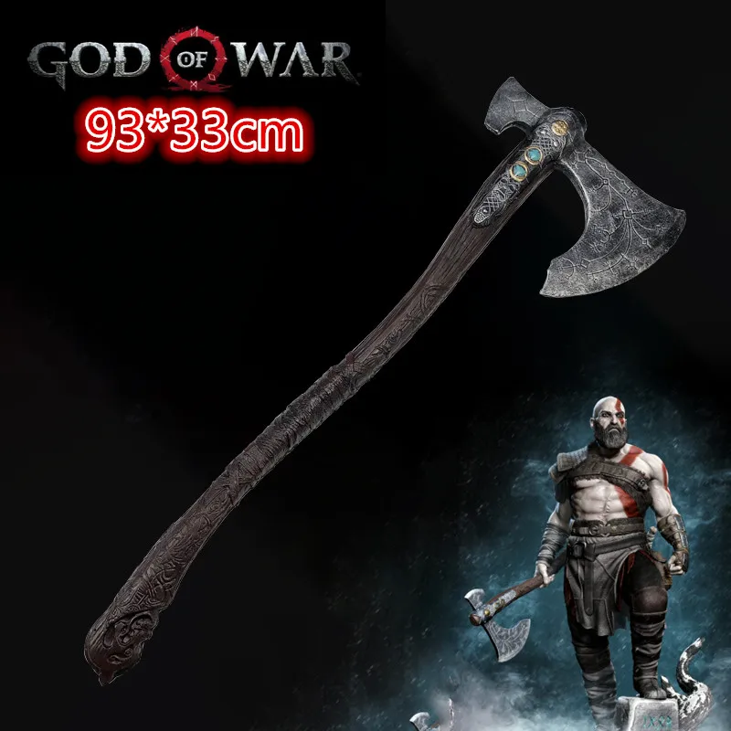 Cosplay God Of War 4 War Beast Ghost Axe Prop Leviatano Arma Gioco Di Ruolo 1:1 Cos Pirate Ghost Axe Pu Prop Model Toy Arma