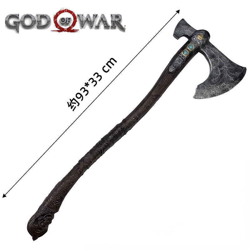 Cosplay 1:1 God Of War 4 War Beast Ghost Axe Prop Leviatano Arma Gioco Di Ruolo Cos Pirate Ghost Axe Pu Prop Model Toy Arma
