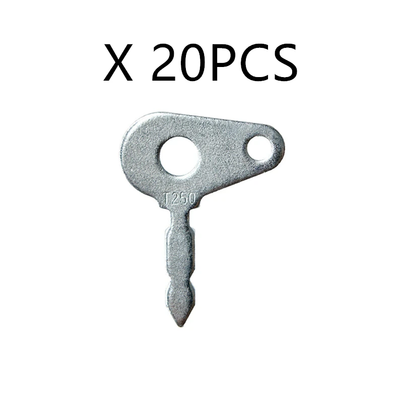 T250 (20) Chiavi Per Lucas Nesan Bosch Adatto A Ford Jcb Agco New Holland Escavatore Trattore Agricolo Eli80-0139