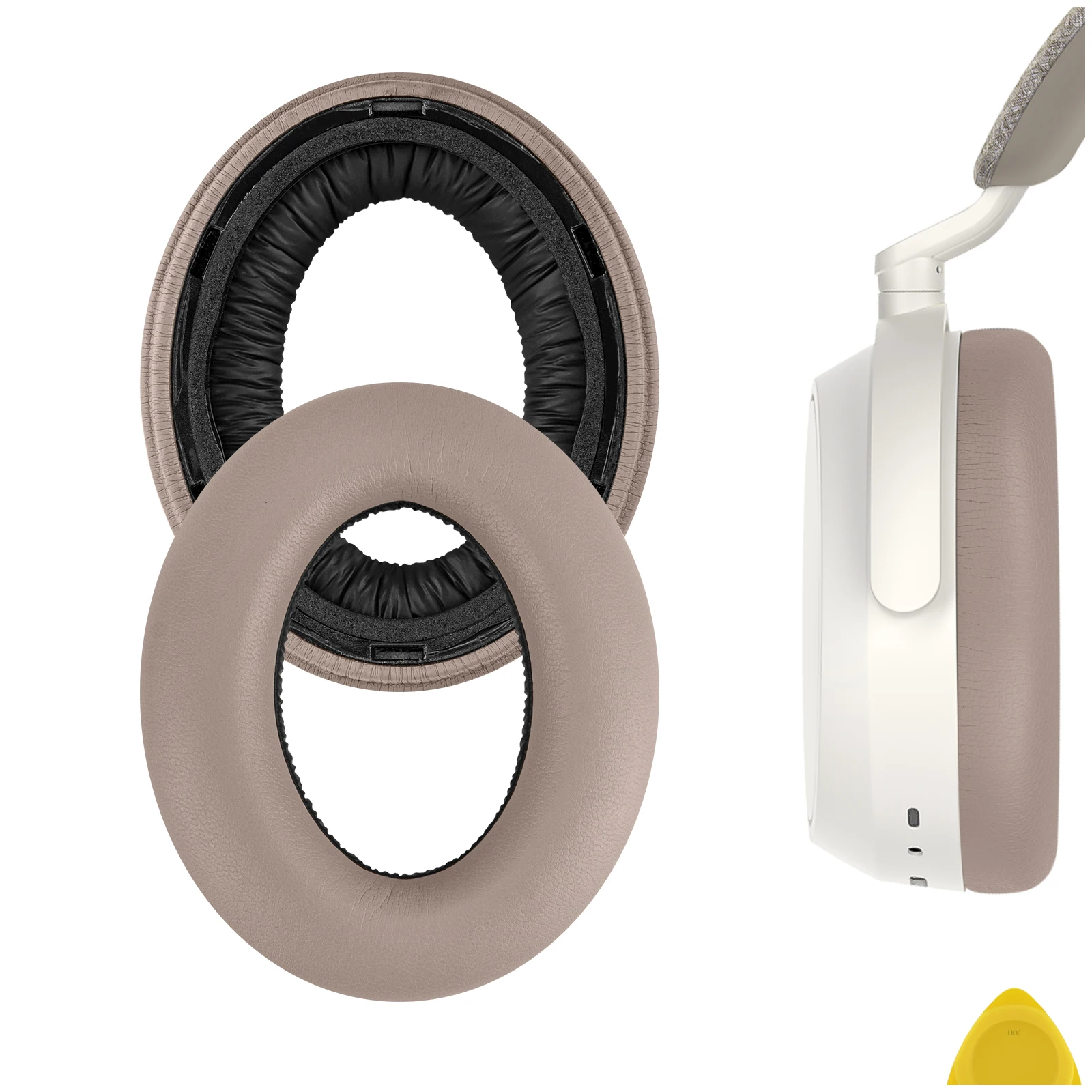 Cuscinetti Auricolari Di Ricambio Geekria Quickfit Per Cuffie Over-Ear Wireless Sennheiser Momentum 4