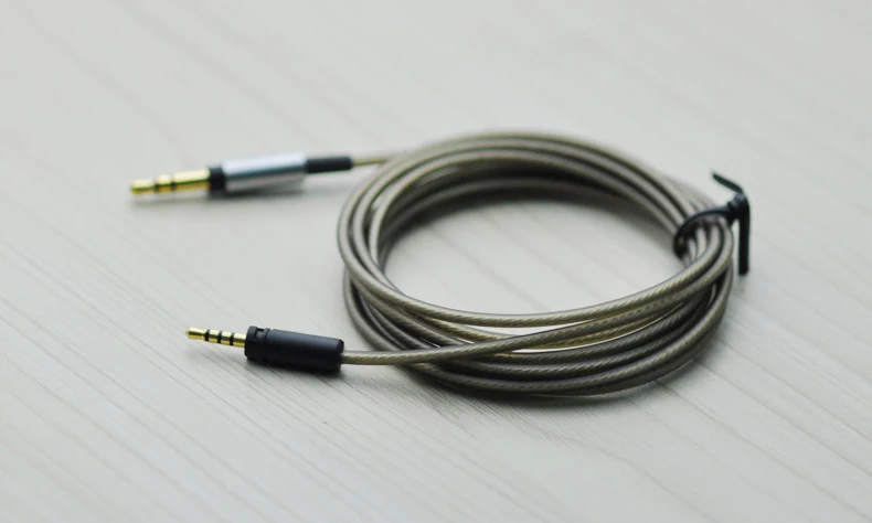 Cavo Audio Placcato Argento Di Aggiornamento Sostitutivo Da 6 Piedi Per Sennheiser Nuovo Hd1 Con Momentum/Hd1 Cuffie On-Ear/Over-Ear Wireless