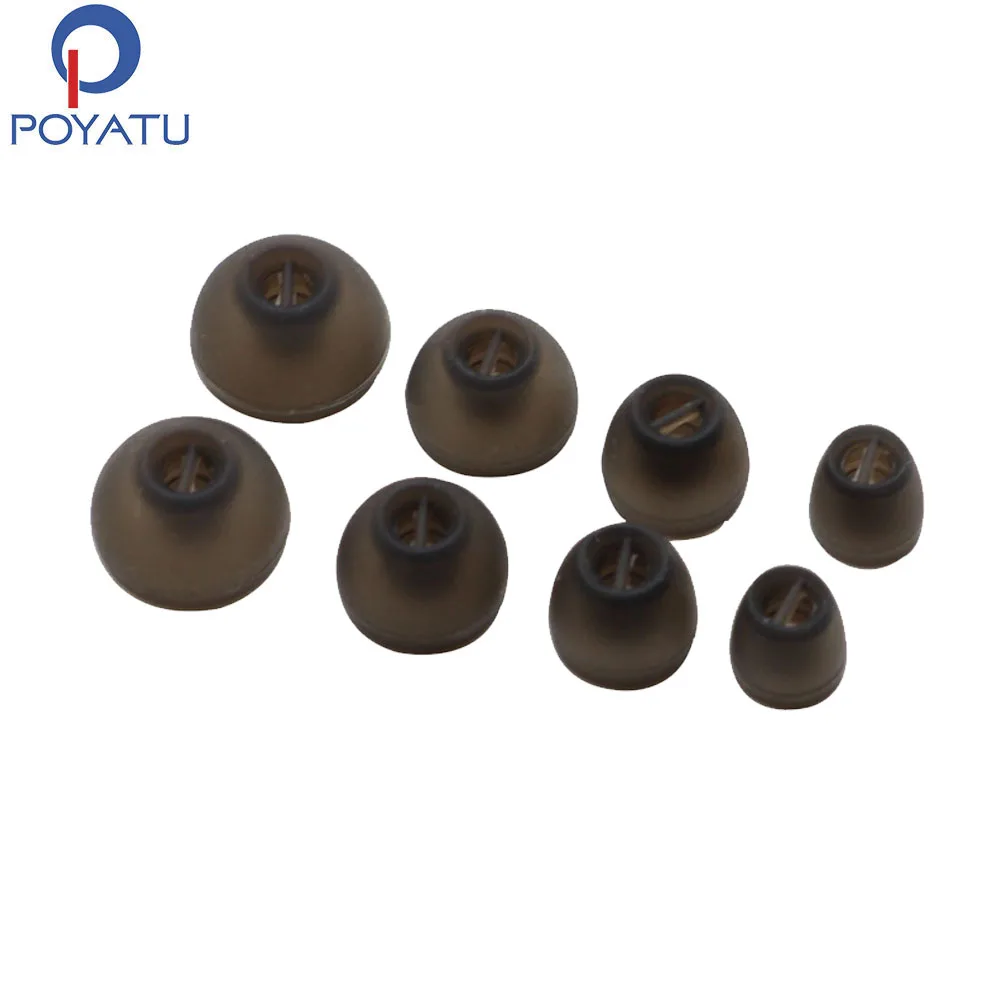 Poyatu 4 Paia L M S Xs In Ear Tips Auricolari Cuffie Auricolari In Silicone Auricolari Auricolari Per Sennheiser Momentum In Ear Tips