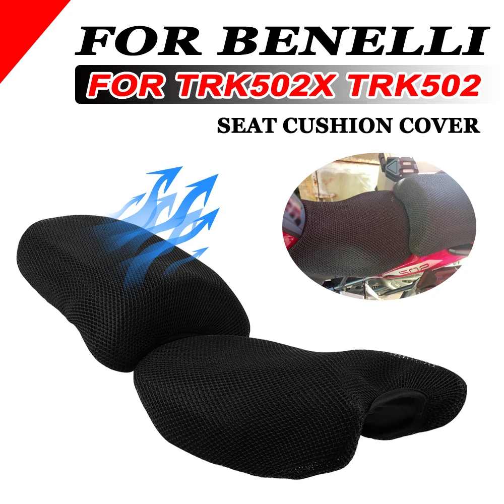 Per Benelli Trk502X Trk502 Trk 502 X 502X Accessori Moto Coprisedile Sella Cuscino Protezione Solare 3D Mesh Traspirante Pad