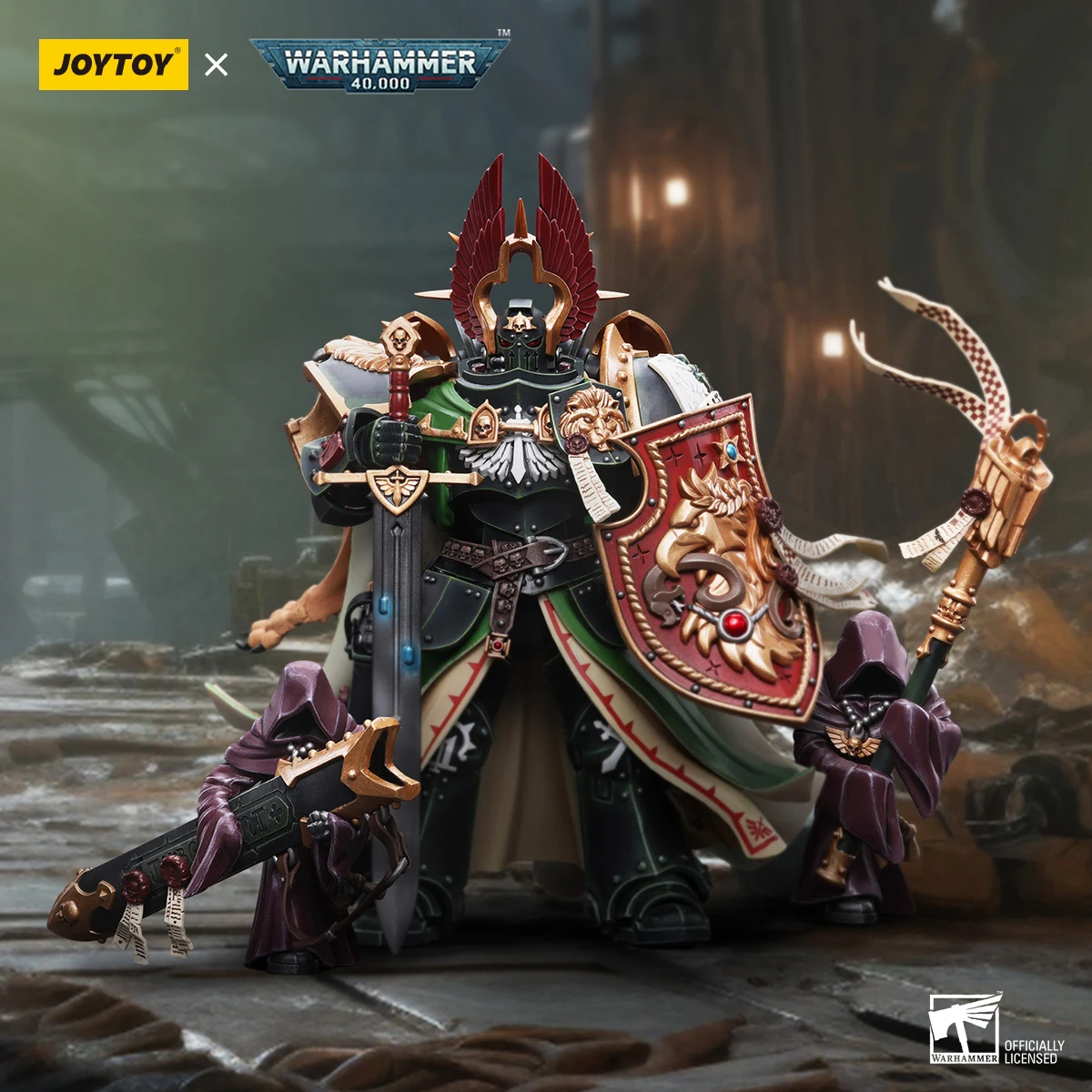 Joytoy 3.75In 1/18 40K Dark Angels Primarch Lion El'Jonsontoy Gift Hobby Collection