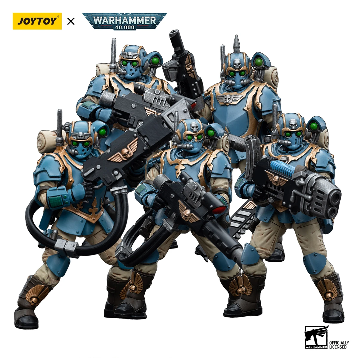 Joytoy Warhammer 40K 1/18 Action Figures Anime 10.7Cm Astra Militarum Tempestus Scions Collection Model Toys