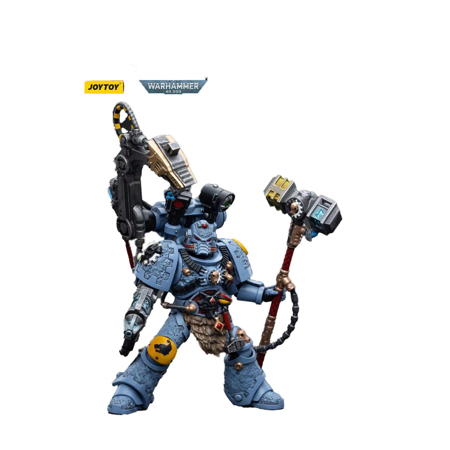 In Magazzino 100% Originale Joytoy Space Wolves Iron Priest Jorin Fellhammer 1/18 Robot Action Model Art Collection Toy