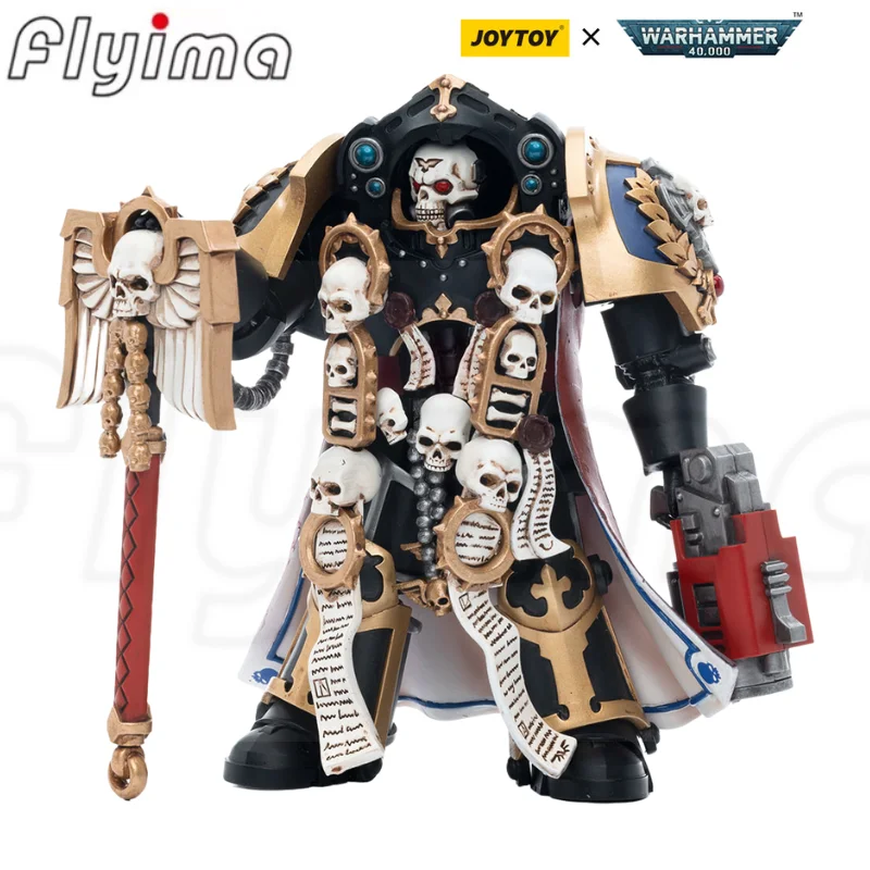 [Disponibile] Joytoy 1/18 Action Figures 40K Terminator Chaplain Brother Vanius Anime Model Gift Spedizione Gratuita