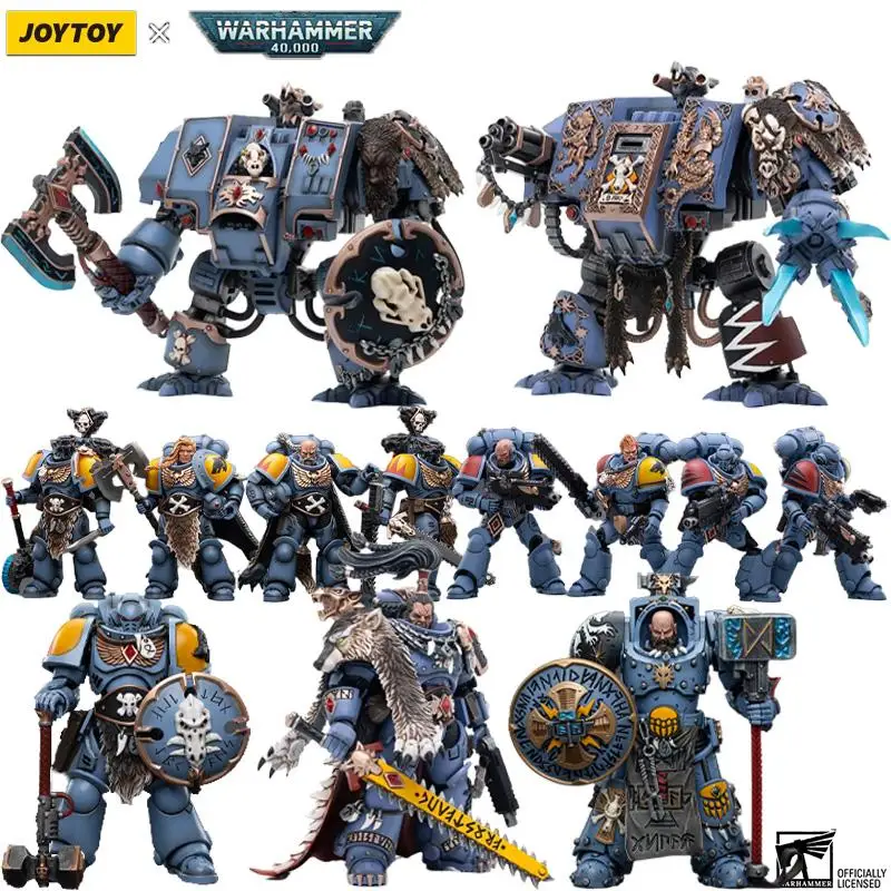 [In-Stock] Joytoy Warhammer 40K Space Marines Space Wolves Claw Pack Action Figure Spedizione Gratuita Model Toy Anime