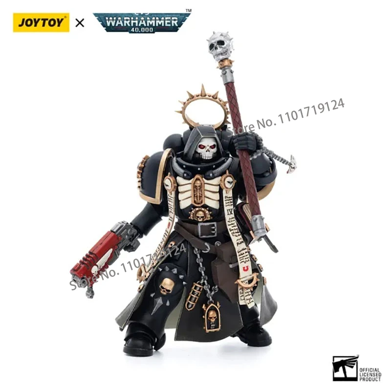 Joytoy Warhammer 40K 1/18 Primaris Chaplain Brother Varus Action Figure Game Army Ultramarines Soldier Model For Collection