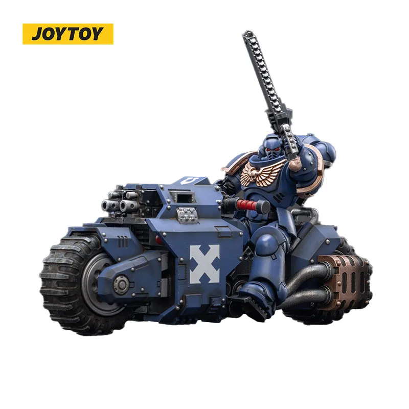 Stock Original Joytoy Warhammer 40000 40K Ultramarines Outriders Brother Catonus Ultramarines Outriders 1/18 Action Model Toys