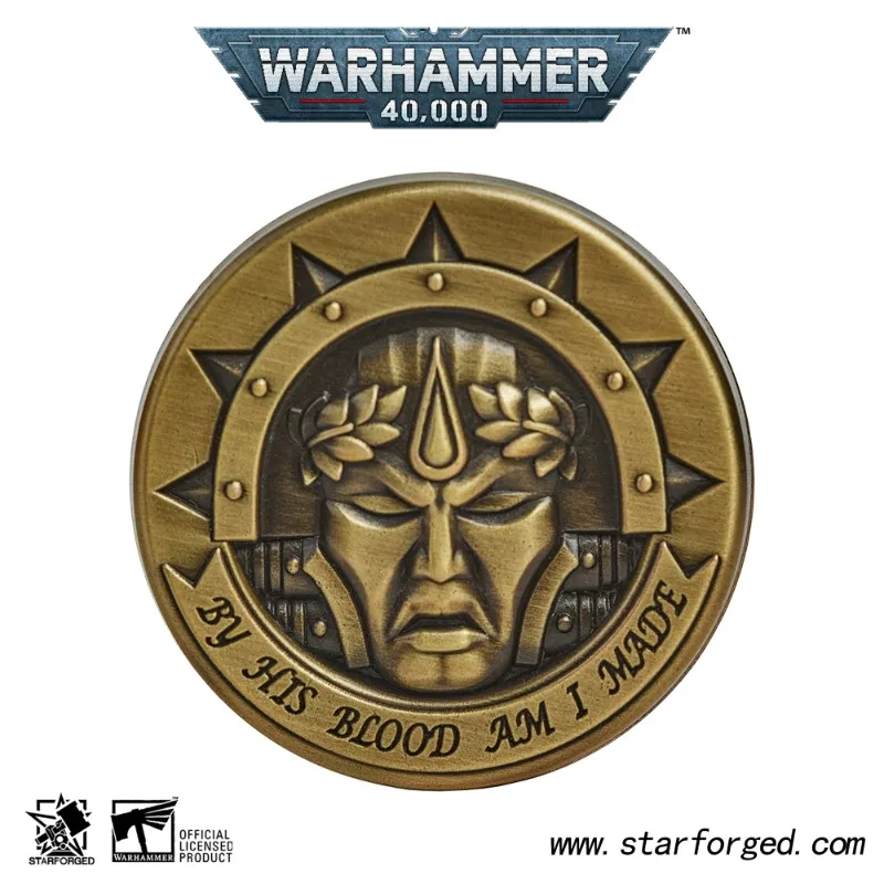 Starforged Star Forgiatura Warhammer 40K Periferiche Blood Angels Snap Coins
