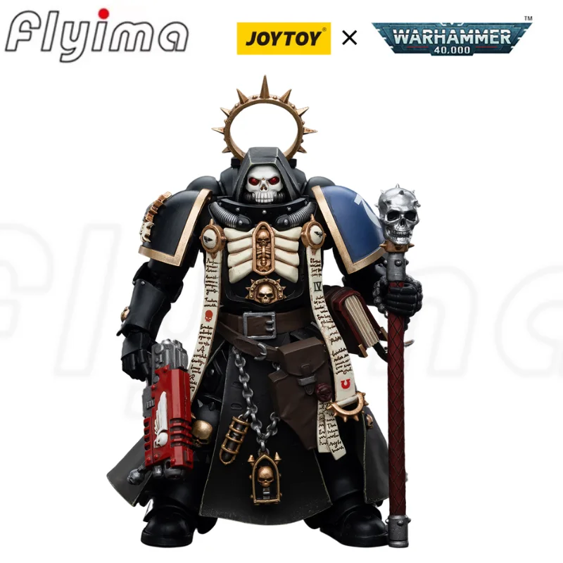 [In-Stock] Joytoy 1/18 Action Figures Warhammer 40K Primaris Chaplain Brother Varus Anime Model Gift Spedizione Gratuita