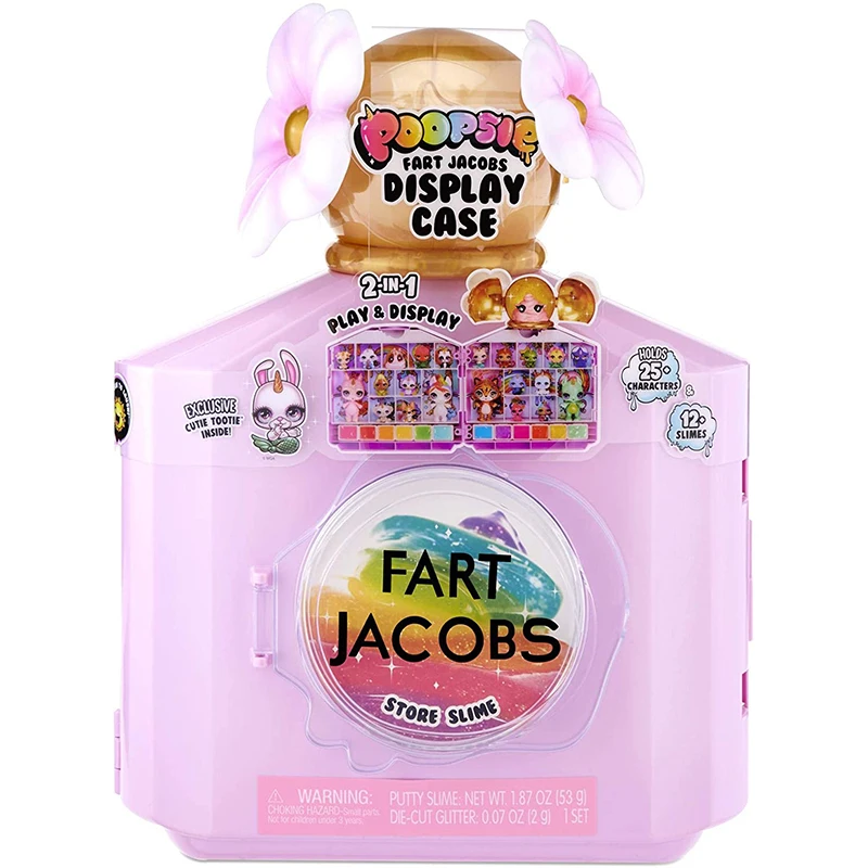 Vetrina Originale Scoreggia Jacobs 2-In-1 Play Display Store Slime Daisy Collection Display Box Regalo A Sorpresa Di Compleanno