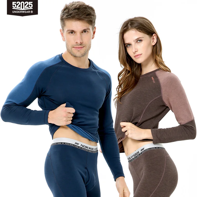 52025 Caldo Intimo Termico Uomo Donna Intimo Termico Morbido Moda Premium Confortevole Mutandoni Hi-Tech Strato Di Base In Grafene