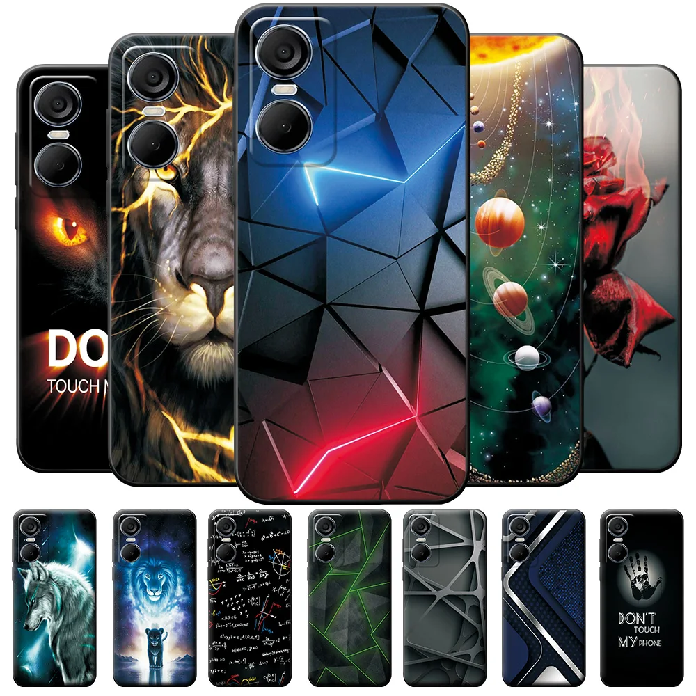 Custodia Per Tecno Camon 20 Pro Cover Cover Posteriore Protettiva Opaca Per Tecno Camon 20 Silicone Morbido Camon 20 20 Pro Custodie Paraurti Funda